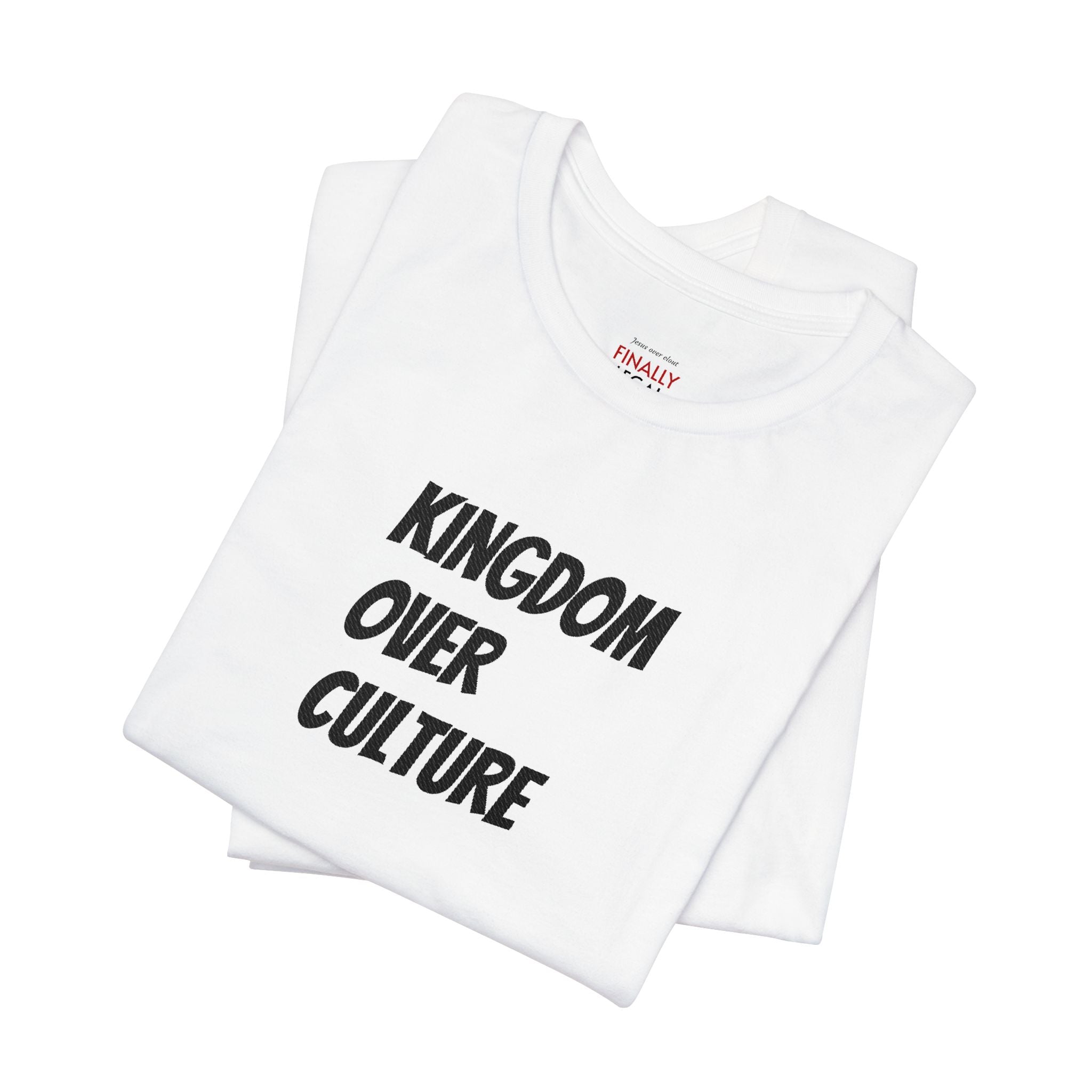 Kingdom Over Culture Tee – Christian Faith Graphic T-Shirt
