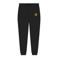 Embroidered Sunflower Joggers — Casual Fleece Sweatpants